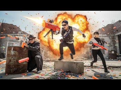 Nerf Gun War : Hero SWAT Unleashes New Nerf Guns To Defeat The Mad Doctor's Squad