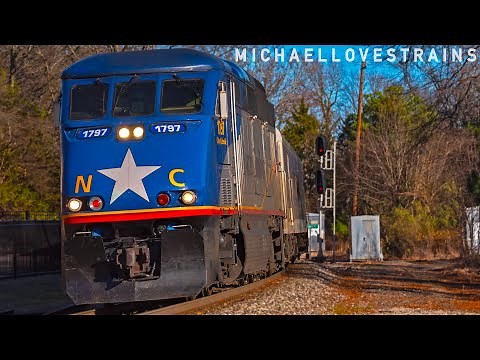 Amtrak Piedmont Trains in North Carolina!