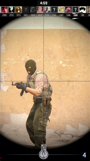 CS2 | 4 Kills & Boom Headshot! 🔥 #Shorts