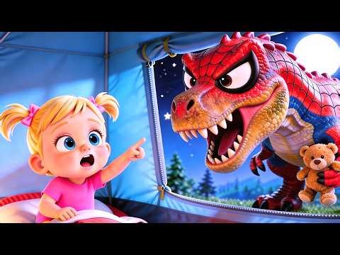 Dinosaur at the Window + Five Little Monkeys + Finger Family🦖 | Fun Song for Kids | Nursery Rhyme