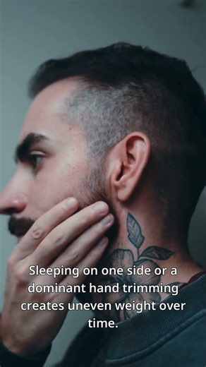 Why your mustache always looks uneven