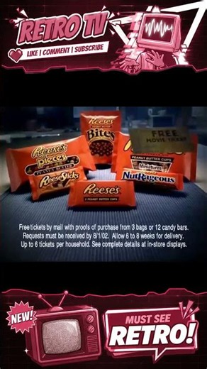 Reese's Pieces Candy E.T. Commercial (2001) 👽 Retro Candy Ad #shorts