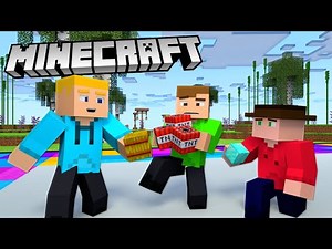 KAMRATERNA HAR EN BYGGTÄVLING I MINECRAFT CREATIVE