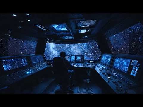 Deep Space Spaceship Cabin | 3 Hours Brown Noise for Instant Sleep