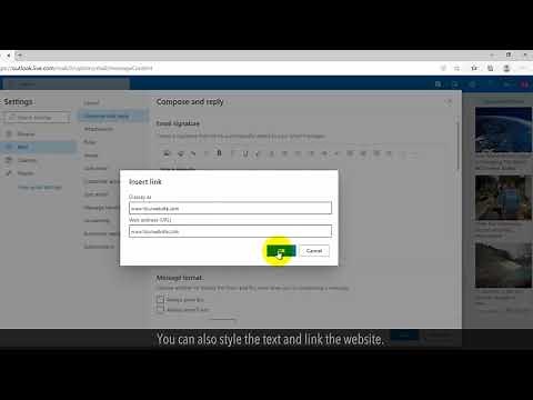 How To Add Signature In Outlook :Tutorial