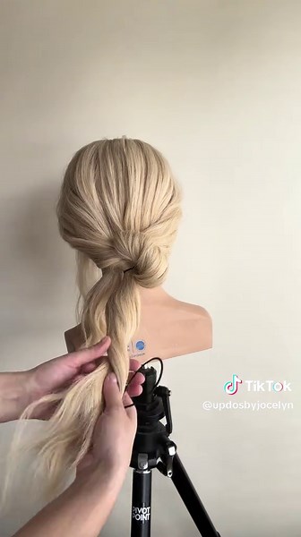 Easy Updo Hairstyle Hack for Effortless Style