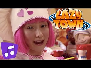 Lazy Town en Español | Me Encanta el Pastel Video Musical