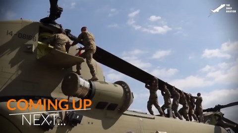 US CH-47 helicopters carry large quantities of hazardous jet fuel