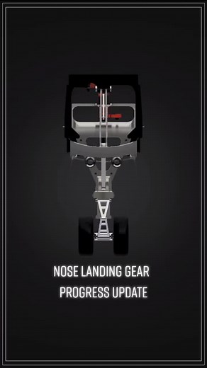 Nose Landing Gear Progress Update in Aviation Engineering
