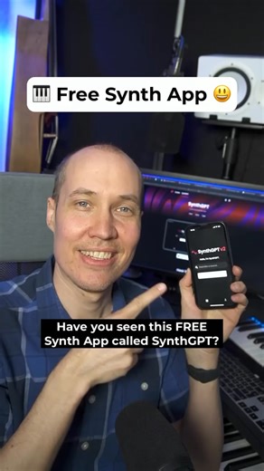 🎹 Make music on-the-go with SynthGPT — the free AI Piano App. Play any instrument 🎻🎸🥁 or even invent brand-new sounds ✨ using text or your voice 🎤. Perfect for musicians of all levels 🎶 | Fadr