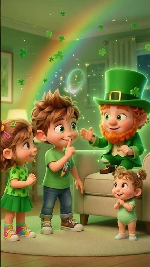 St. Patrick’s Day Magic! 🌈 #youtubekids #saintpatrick #kidssongs