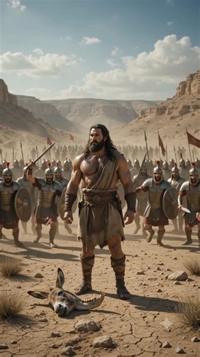 Samson Defeated 1,000 Men With a Jawbone
