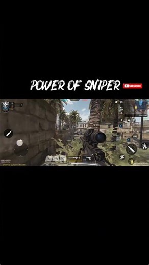OMG Power of sniper in cod #viral #cod #codm #gamer #CODSniper