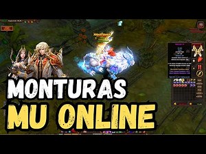 HOW TO GET AND EVOLVE ALL THE MOUNTS IN MU ONLINE 🦬