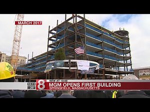 MGM Springfield opens first building