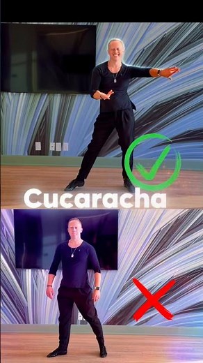 Correct vs Wrong Cucaracha in Rumba 💃🔥.