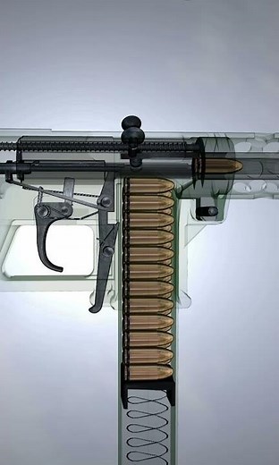 What REALLY Happens Inside a TEC-9? X-Ray Slow Motion Reveals All! #Guns #Firearms #Weaponry