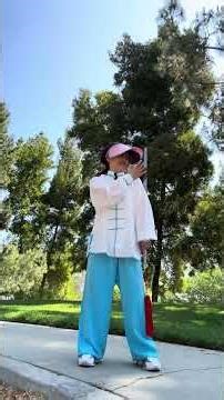 Taichi Sword Form 1 - get ready (in English)