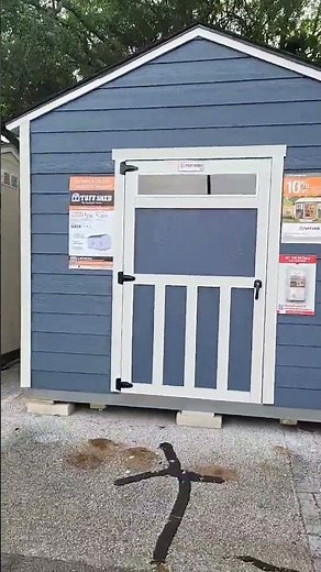 Sheds at Home Depot 🏡
