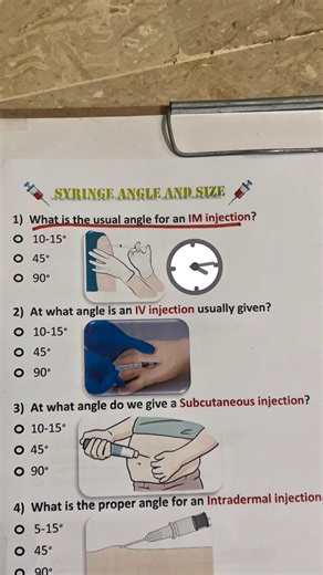 Mastering Injection Angles for Medical Students