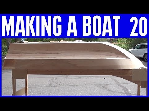 How to Build a Wooden Boat 20 - Marine Epoxy Delivery for Waterproofing the Hull