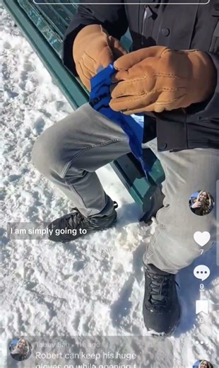 Robert can open our poop bags wearing huge gloves! #dogpoop #dog #poopbag #puppy