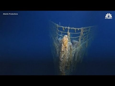 First images of the Titanic wreckage taken in 14 years