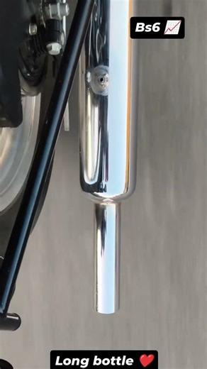 BS6 long bottle sound of royal enfield bullet standard 350. #shorts #short #trending #youtube #viral