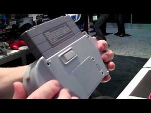 CGR E3 2011 Adventure Pt38: Hyperkin SupaBoy portable SNES handheld console