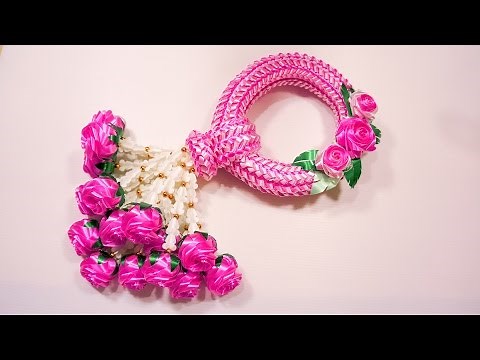 วิธีพับ พวงมาลัยริบบิ้น - 108 Ribbon