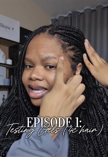 Testing 3 Gels for Sleek 4C Hair in the Heat