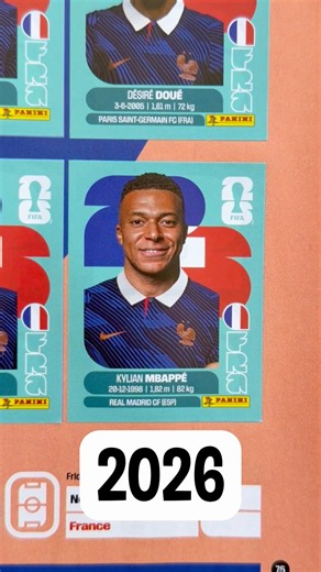 Panini World Cup 2026 Stickers - 2018 Now & Then! (PART ONE 🇫🇷🐐 )
