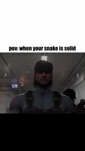 pov: when your snake is solid #metalgearsolid #gaming #meme #memes #shorts Idea and clips by: AcogHitbox on X Deta Six Invitational 2026 on X