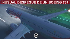 What happened during the SpiceJet 737 takeoff?
