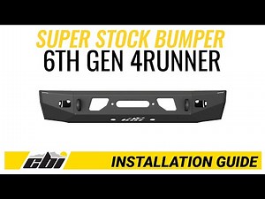 Toyota 4Runner Super Stock Covert Front Bumper Install | 2025
