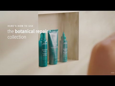 How to Use the Botanical Repair Collection | Stronger, Shinier Hair | Aveda