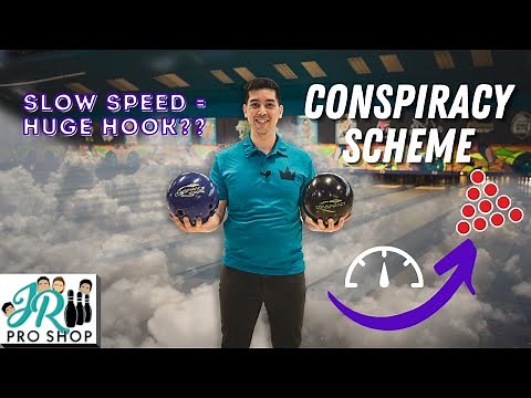 SLOW SPEED = HUGE HOOK?? | Radical Conspiracy Scheme | Bowling Ball Review