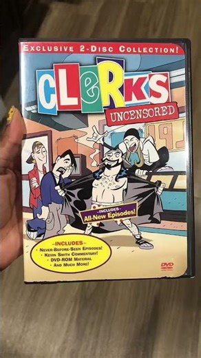 What DVDs are in your collection?? #dvds #clerks #physicalmedia