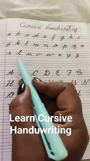 Learn Cursive Handwriting I Perfect for Beginners #oldies #coversong #singer