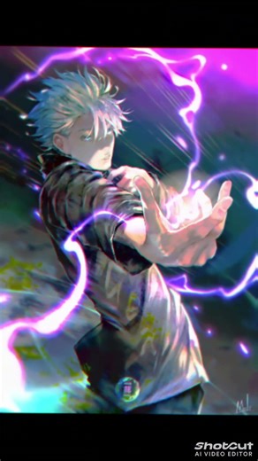 #animea video of gojo #day 7/30 challenge #comment bule heart for gojo fans #thanks for watching