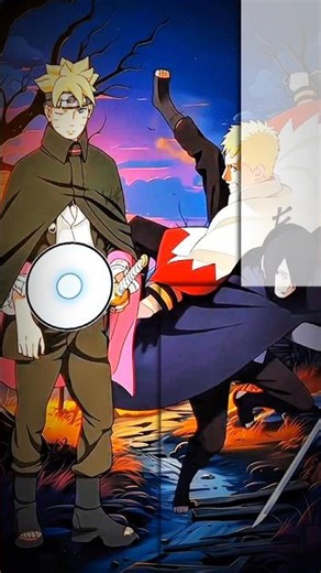 boruto VS naruto and sasuke #anime #naruto #sasuke #narutoshippuden #shortvideo #shortsfeed
