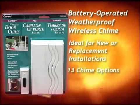 Carlon and Dimango Wireless Door Chime Products