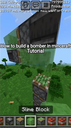TNT go bomb bomber tutorial #minecraft #griefers