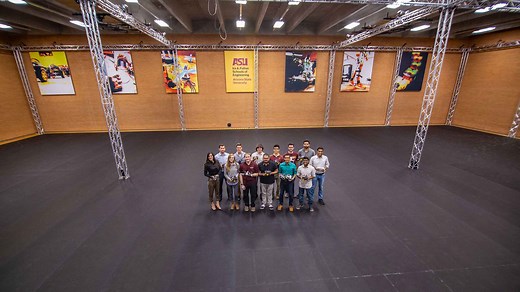 ASU Drone Studio in the Ira A. Fulton Schools of Engineering