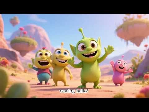 Space Robots Counting Adventure