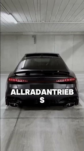 630 hp of pure destruction! Audi RS7 🚀
