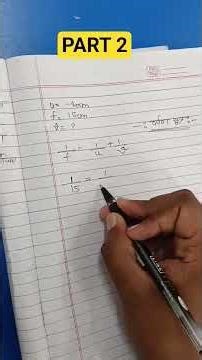 physics numericals class 10th up board chapter Light .....🔭🧲