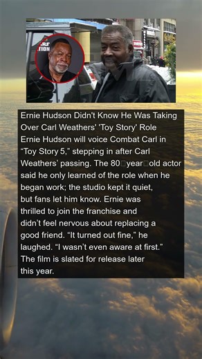 Ernie Hudson on 'Toy Story' Role Fans Knew I Was Filling In For Carl Weathers | #news #shorts