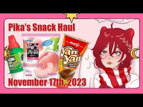 Pika's Snack Haul | November 17th, 2023