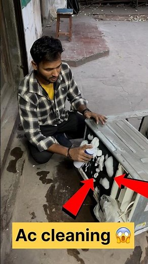 Window ac cleaning tips #windowaccleaning